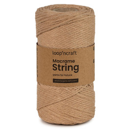 Macrame String Beige 2mm - 250g